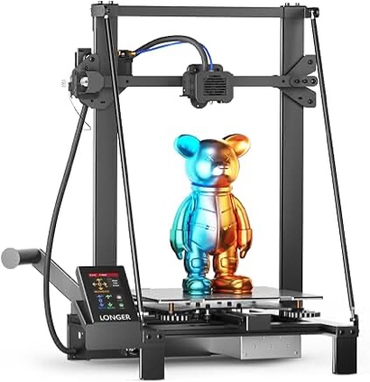 Longer LK5 Pro 3 3D Printer 11.8x11.8x15.7in Large Printing Size FDM 3D Printer Fully Open Source Motherboard Upgrade TMC 2209 with Resume Printing 3D Printers 95% Pre-Assembled Ideal for Beginners