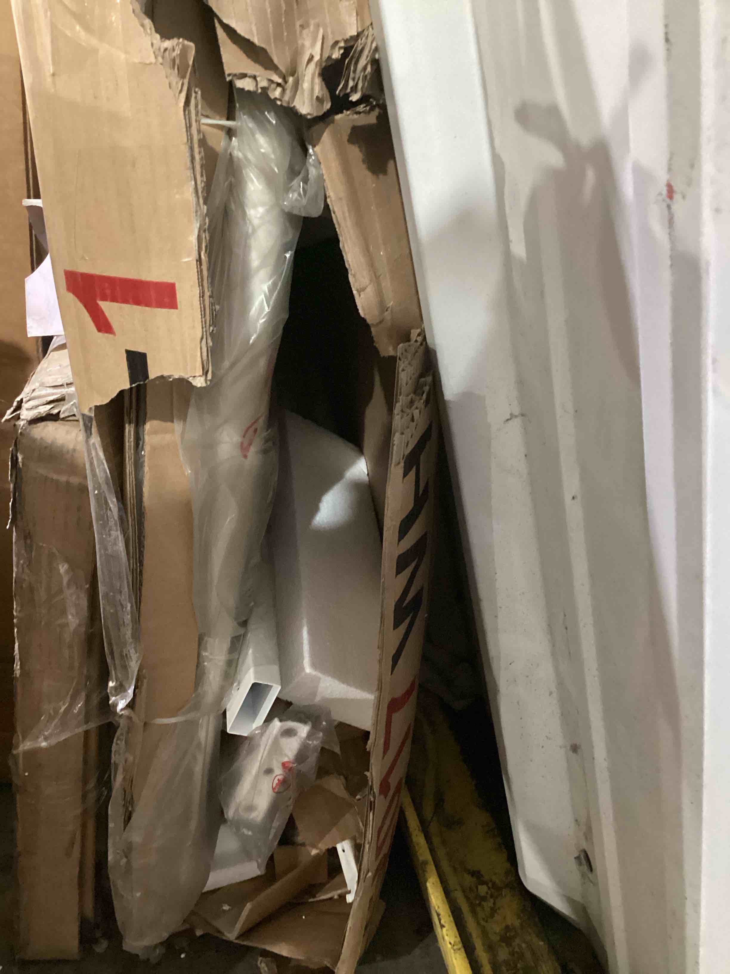 white metal bed frame 