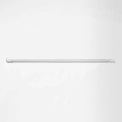 72 Shower Tension Rod - White - Room Essentials