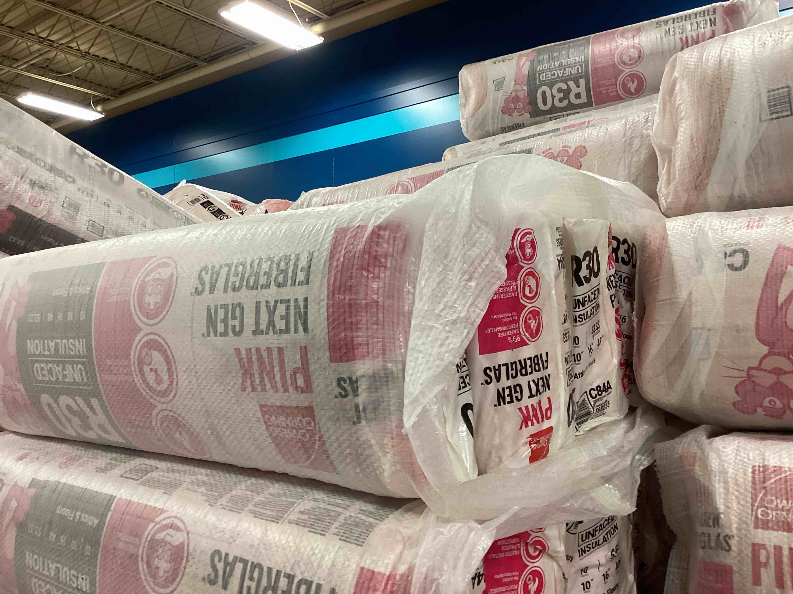 four batts of r30 16 inch insulation your bid per batt