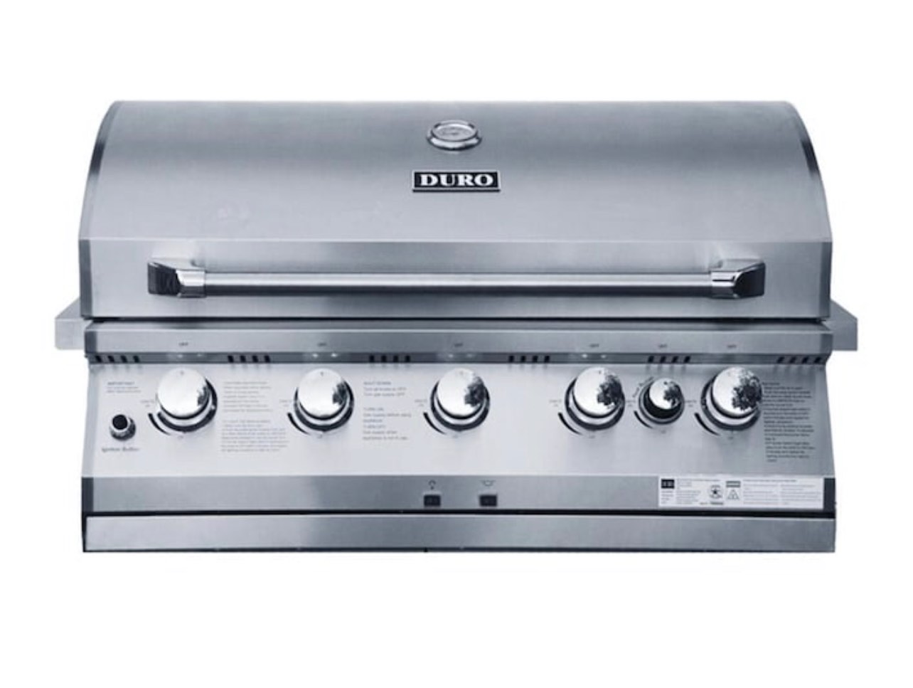 740-3006BILED Stainless Steel 4-Burner Built-In Grill