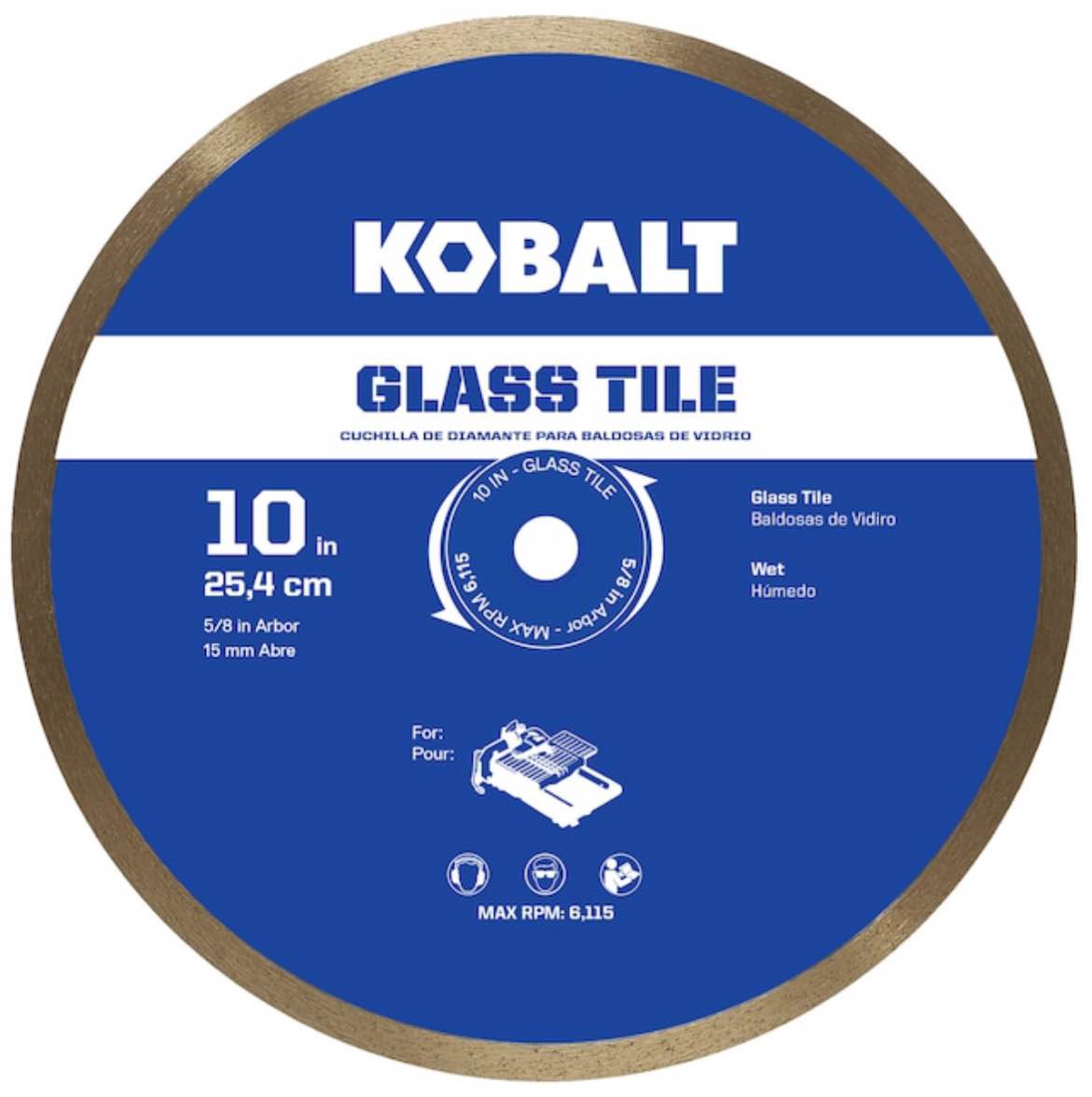 Kobalt 10-inch Diamond BLADE 