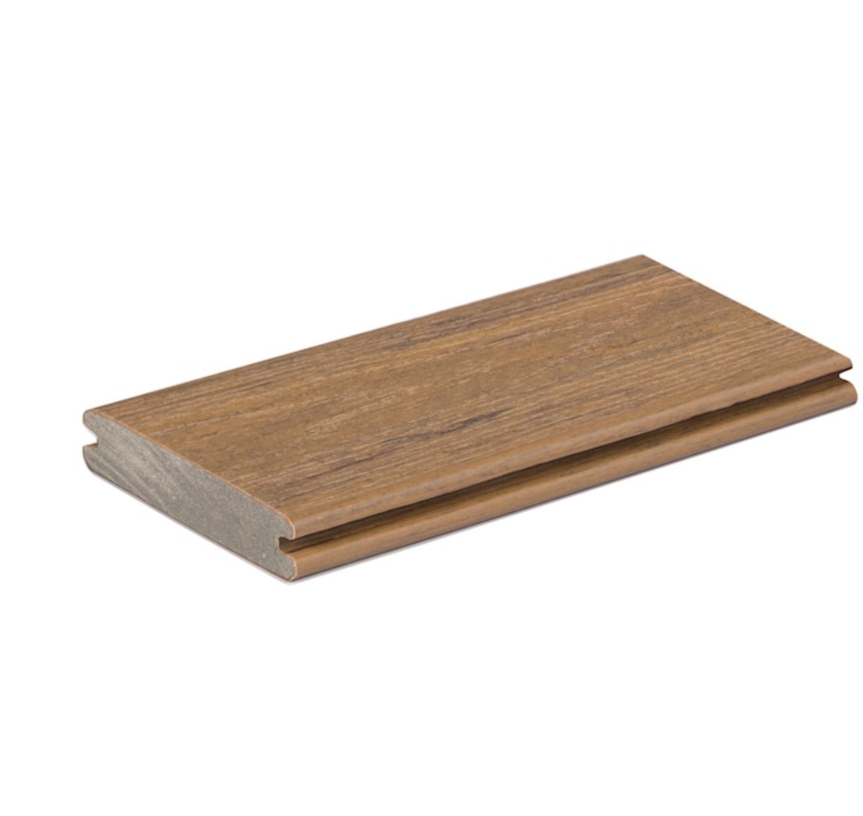 TIMBERTECH PRO Reserve 12in antique leather deck board sample 
