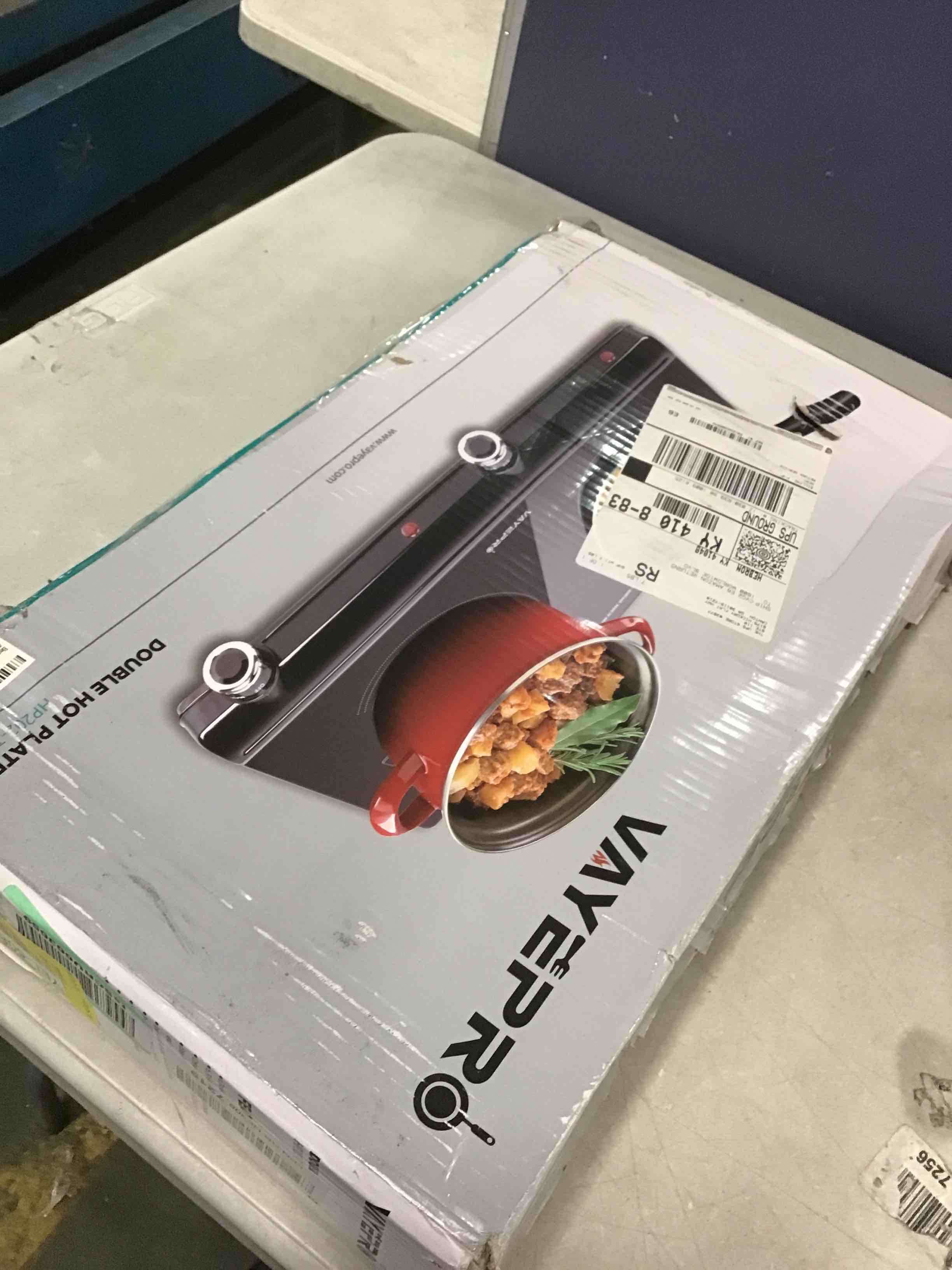 Electric Hot Plate for Cooking, Infrared Double Burner,1800W Portable