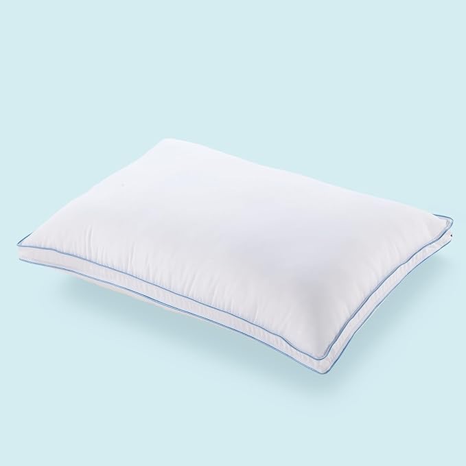 Sinomax Hybrid Memory Foam Pillow - Hypoallergenic Ergonomic Pillow for Sleeping- Hybrid Memory Foam Pillows for Side and Back Sleepers - 35 x 16 x 5 inches