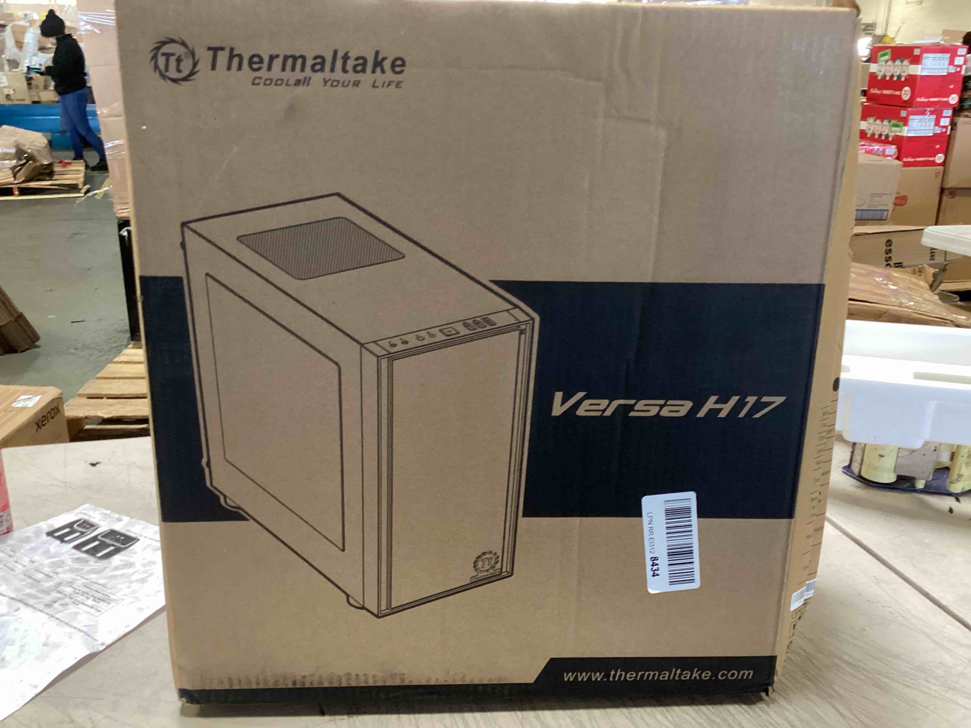 Thermaltake Versa H17 microATX Mini Tower Computer Case - Black