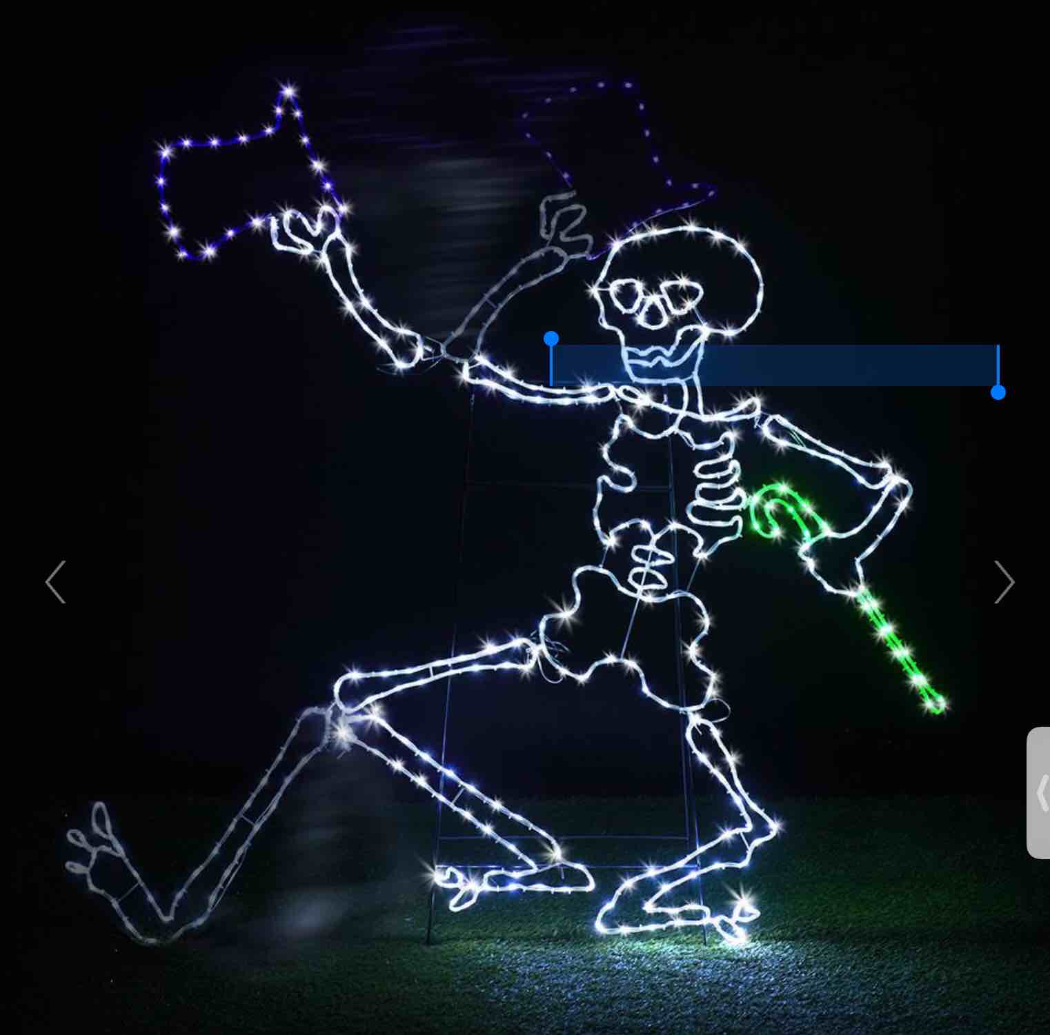 The 5' Animated Dancing Skeleton