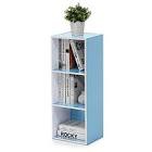 furino 3 tier open shelf bookcase 11003