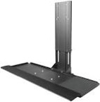 vesa adapter adjustable keyboard tray 