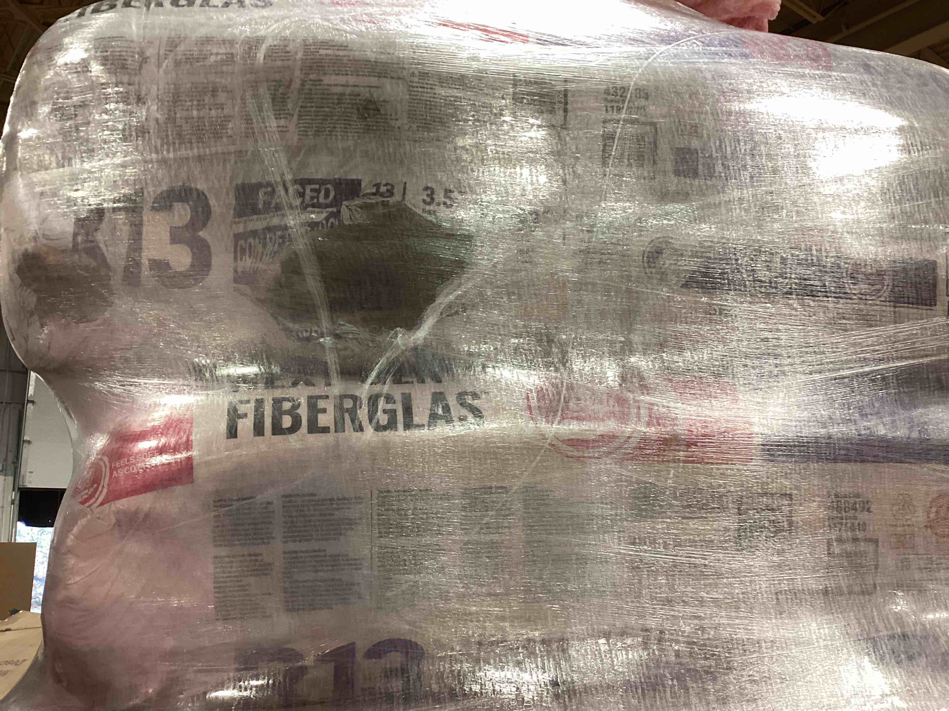 Bags R13 Unfaced Insulation Batt 15” X 93” Bid is For Bag