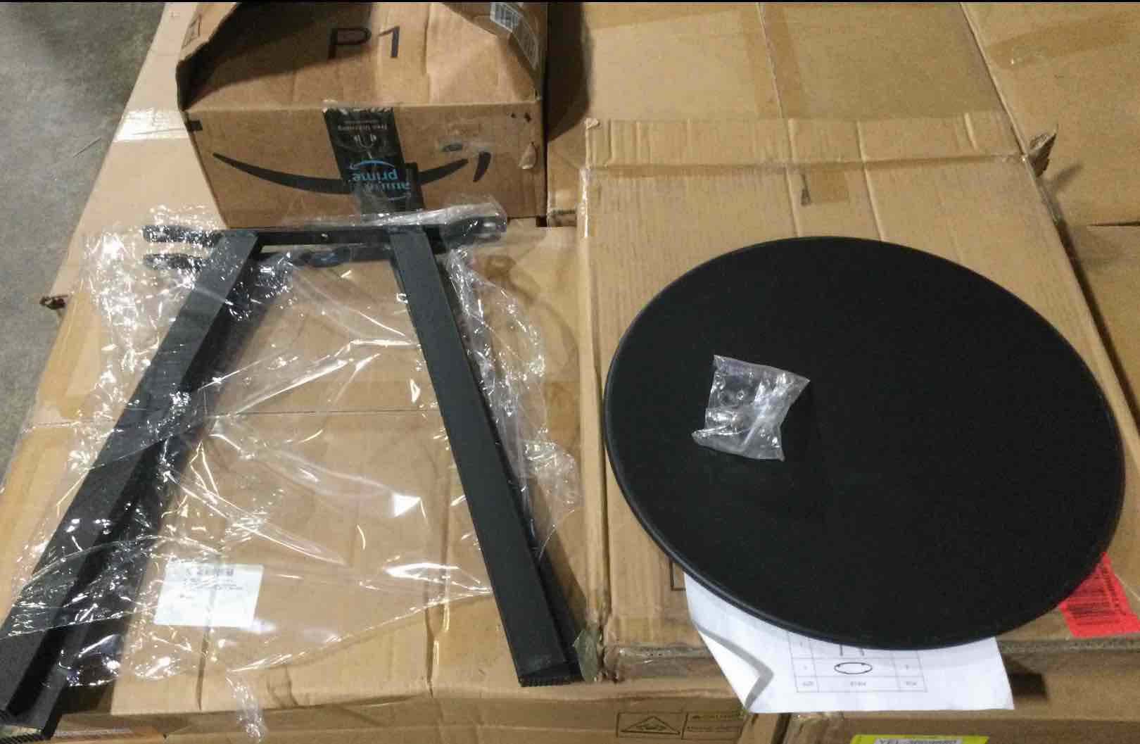 Black Metal Side Table
