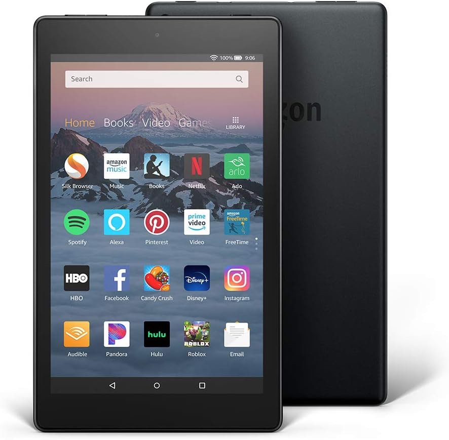 Fire HD 8 Tablet (8" HD Display, 16 GB) - Black 
