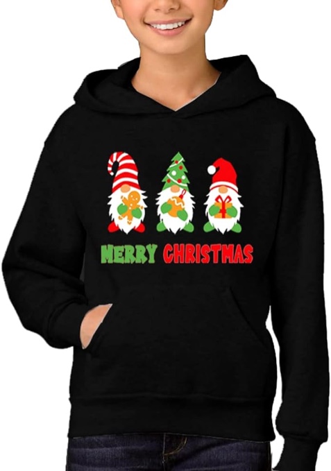 Remimi Unisex Kids Christmas Hoodie 