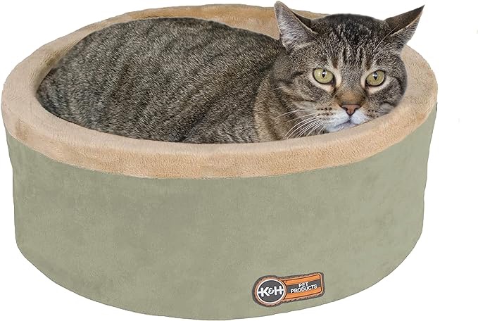 K&H Pet Products Thermo-Kitty Bed Heated Cat Bed