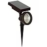 Member's Mark 2-Piece LED Solar Spotlights - Oil-Rubbed Bronze