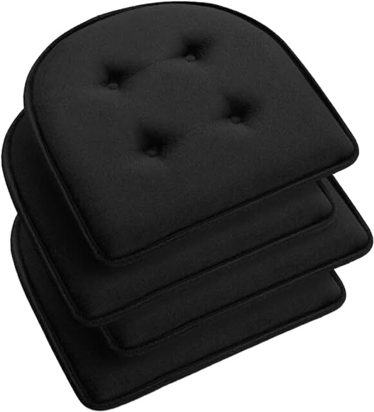 downluxe indoor memory foam chair cushions 