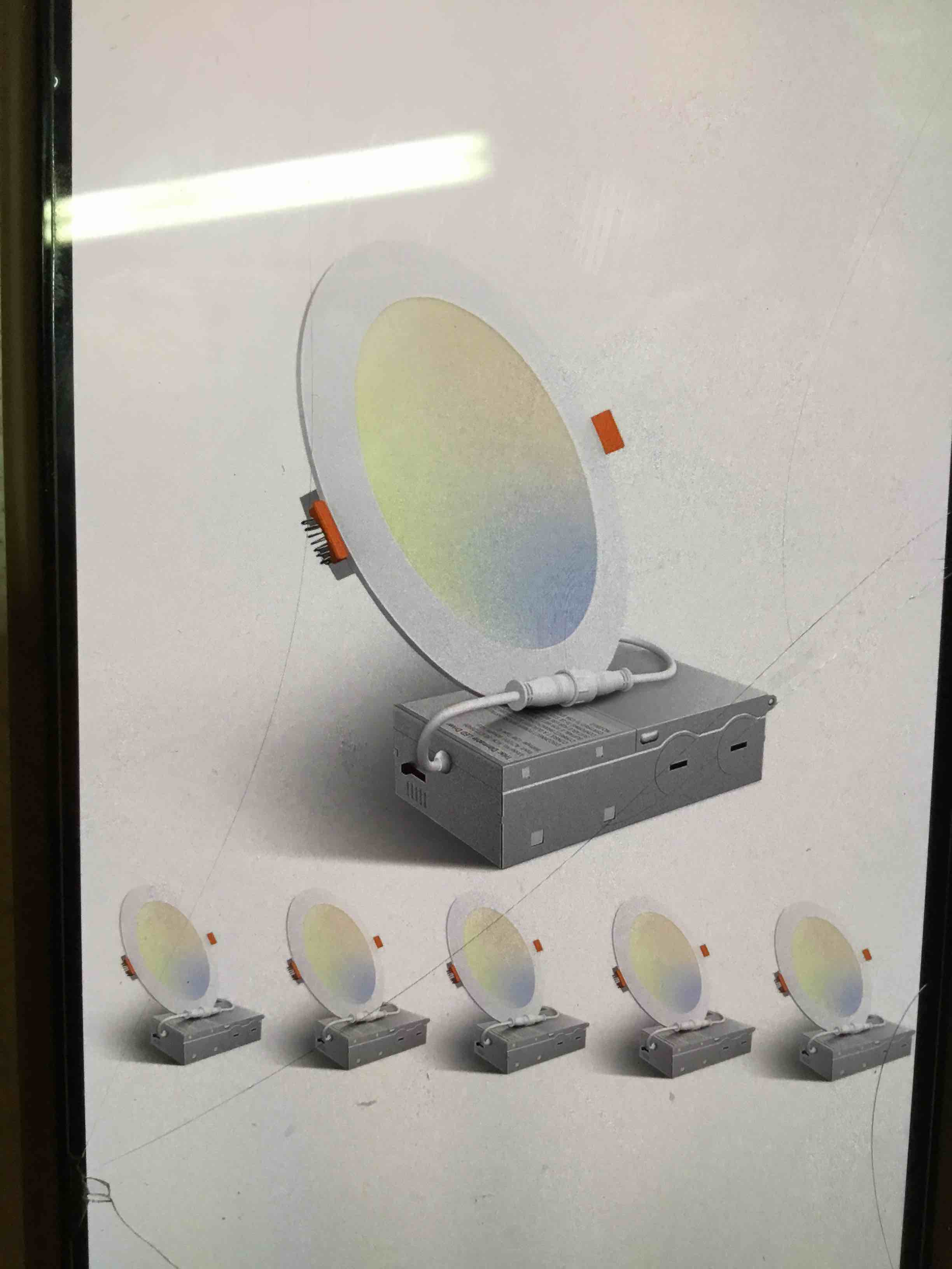 Amico 4 pack 6 inch tattoo Ultra Thin LED