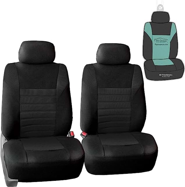 Bestop 29228-35 Black Diamond Front High Back Seat Cover Set for 2003-2006 2DR Wrangler & Unlimited (sold as pair)