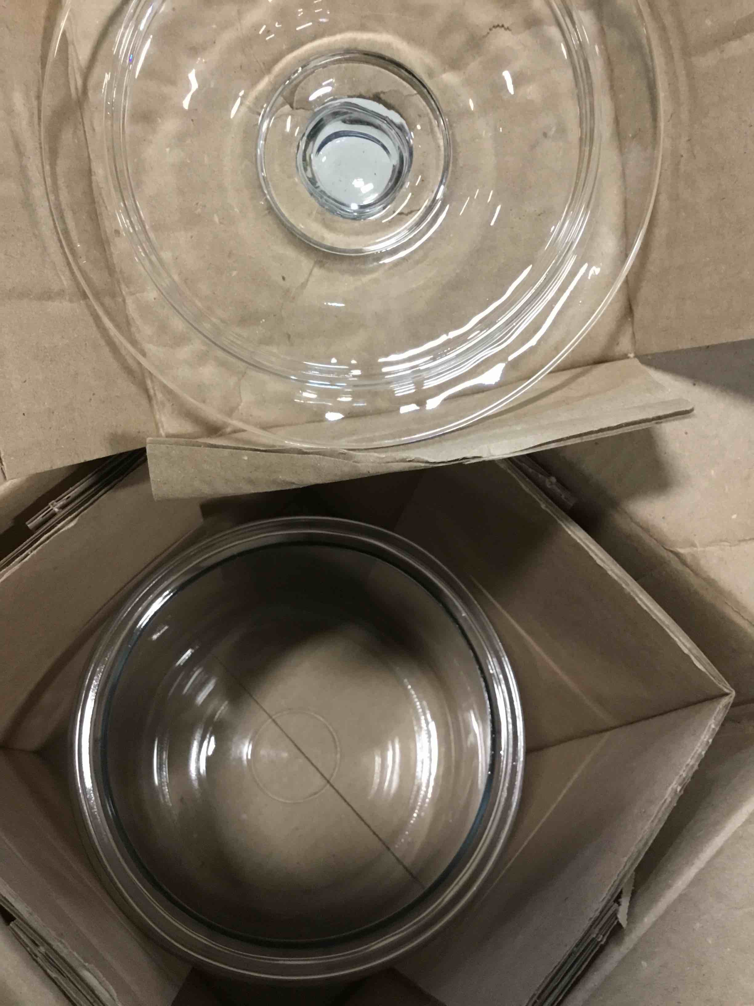 Anchor Hocking 3 Quart Heritage Hill Glass Jar with Lid (2 piece, all glass, dishwasher safe)