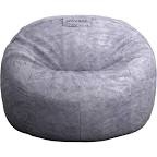 lovesac supersac with cover chinchilla dense phur
