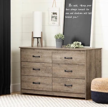 Tassio 6 Drawer Dresser 
