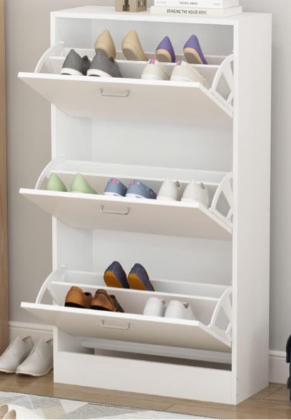 24 Pair Shoe Storage Cabinet fufu y Gaga
