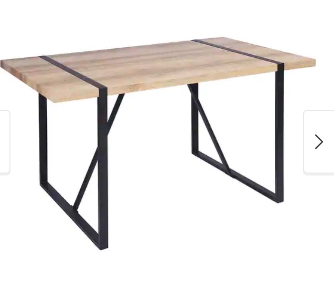 Carbon Loft Carmen Modern Extra Large Dining Table *similar to stock photo*
