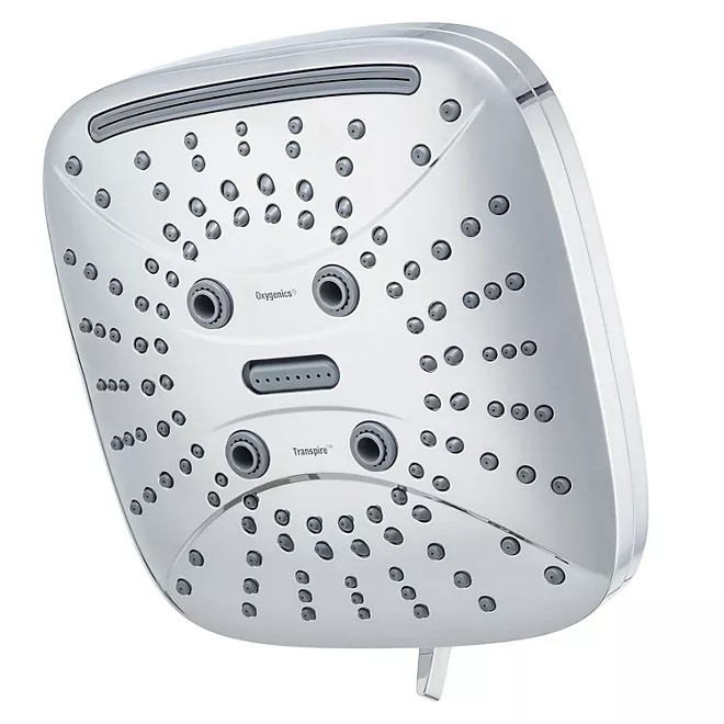Oxygenics Transpire 5-Setting Rain Shower Head (Chrome)