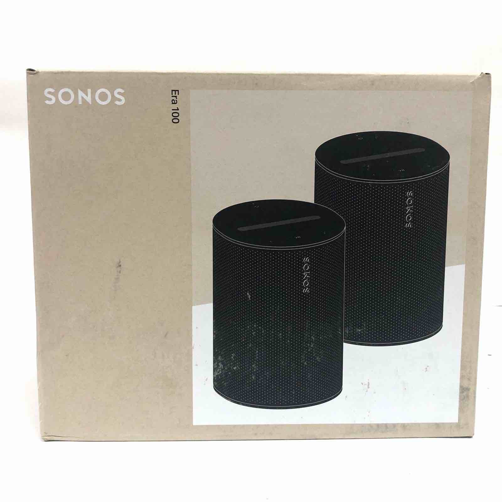 Sealed 2-Pack Sonos Era 100 Voice-Controlled Wireless Smart