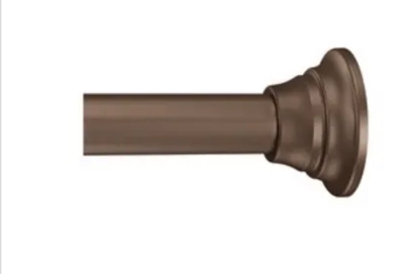 Moen 43" - 72" Adjustable Tension Shower Curtain Rod