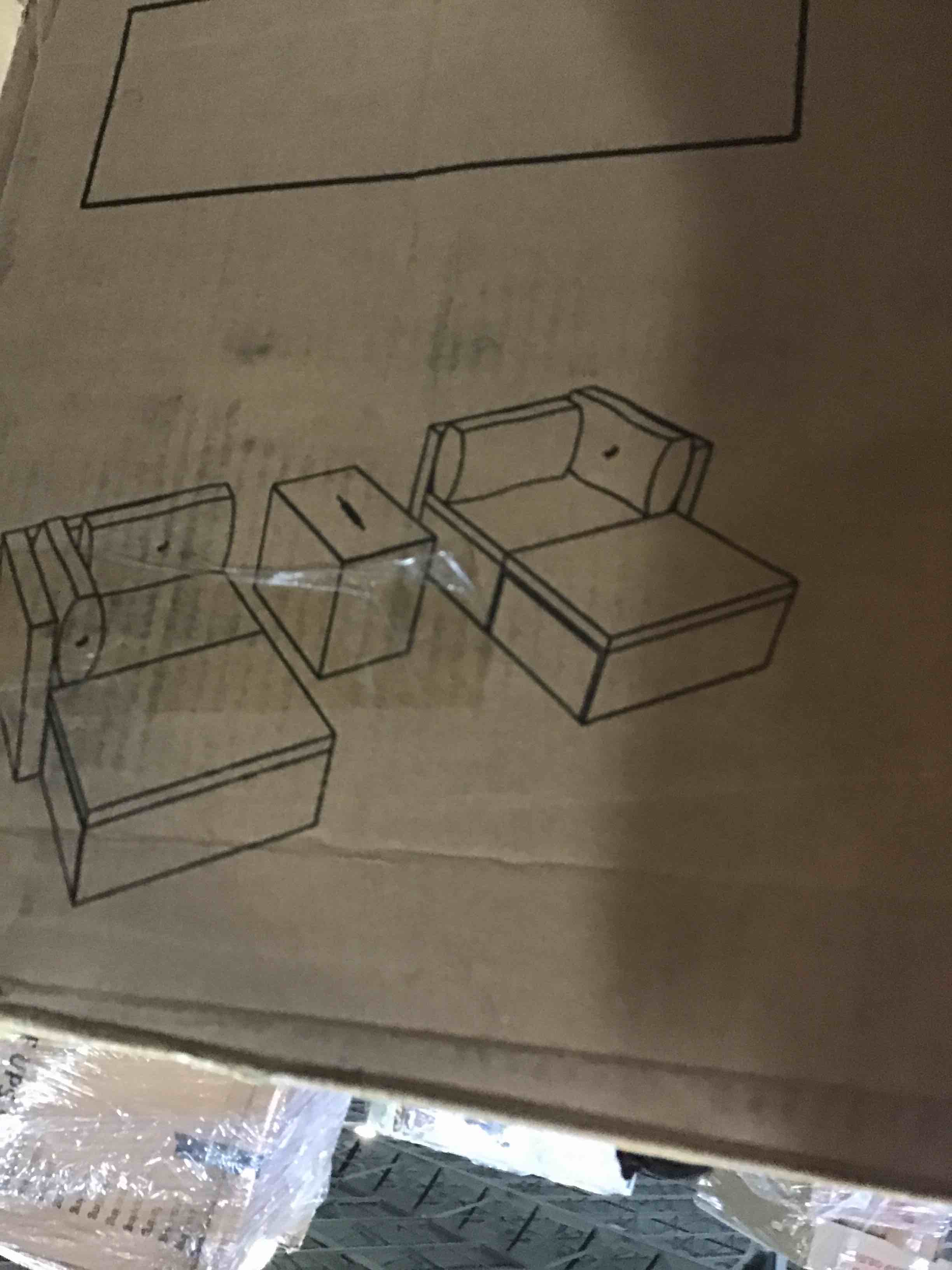 5 PCS Rattan Sofa SetBox 2 of 3