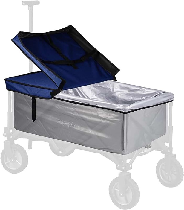 ONIVA - a Picnic Time brand, Adventure Portable Wagon Upgrade Kit, (Navy Blue)