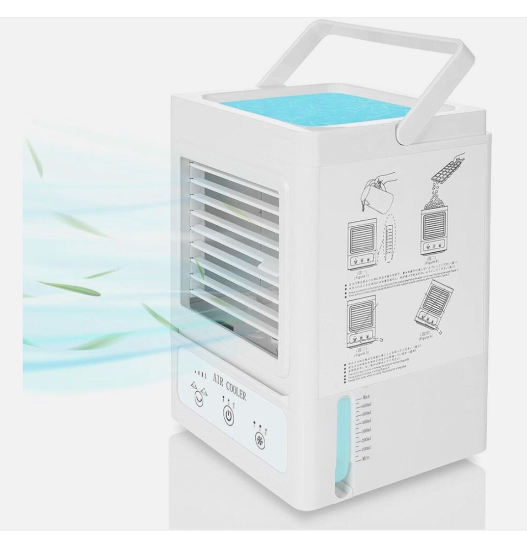 Portable Air Conditioner L06 Evaporative Air Cooler 5000mAh Battery Operated