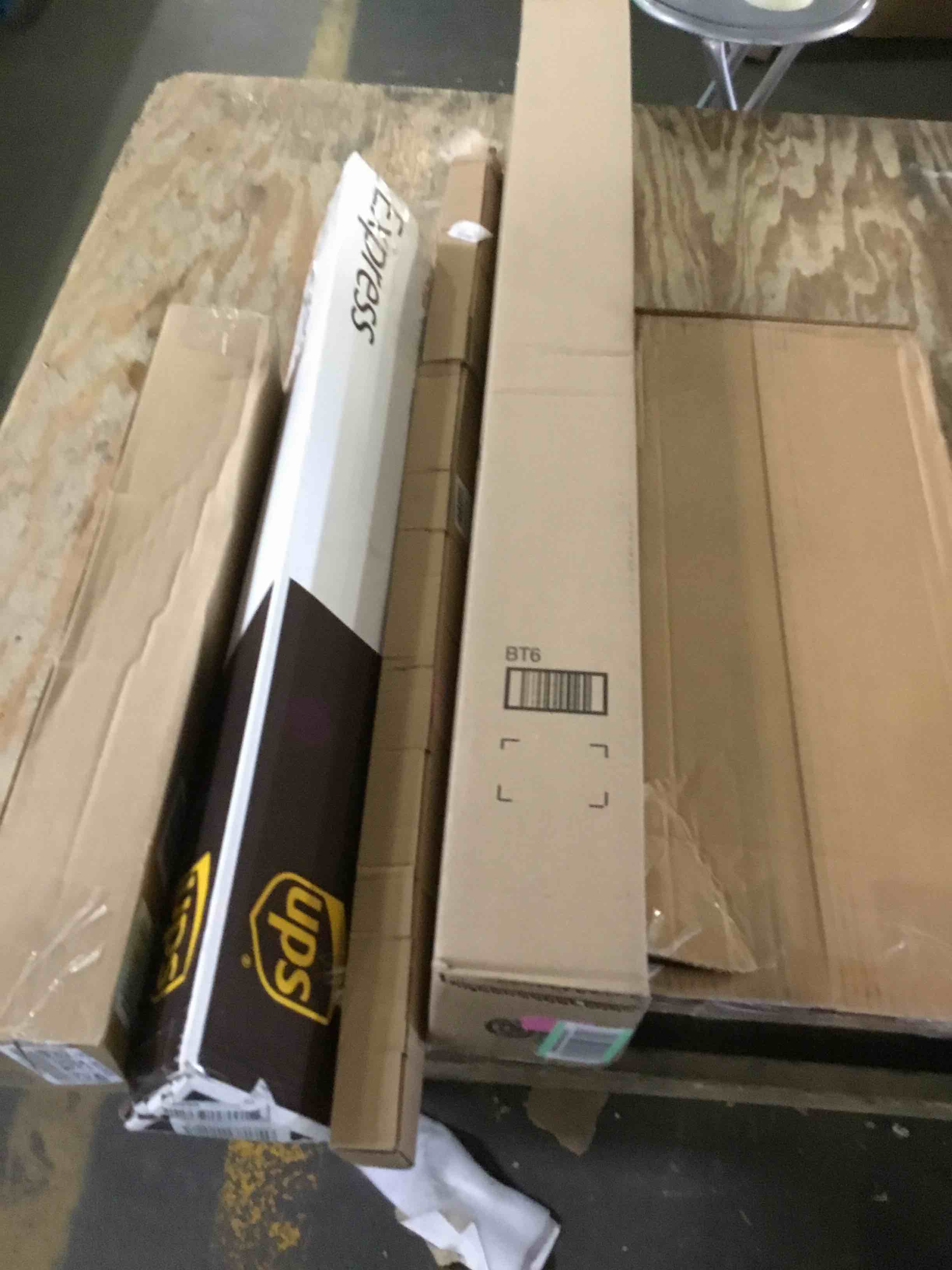 assorted items curtain rods,extension gate and more)