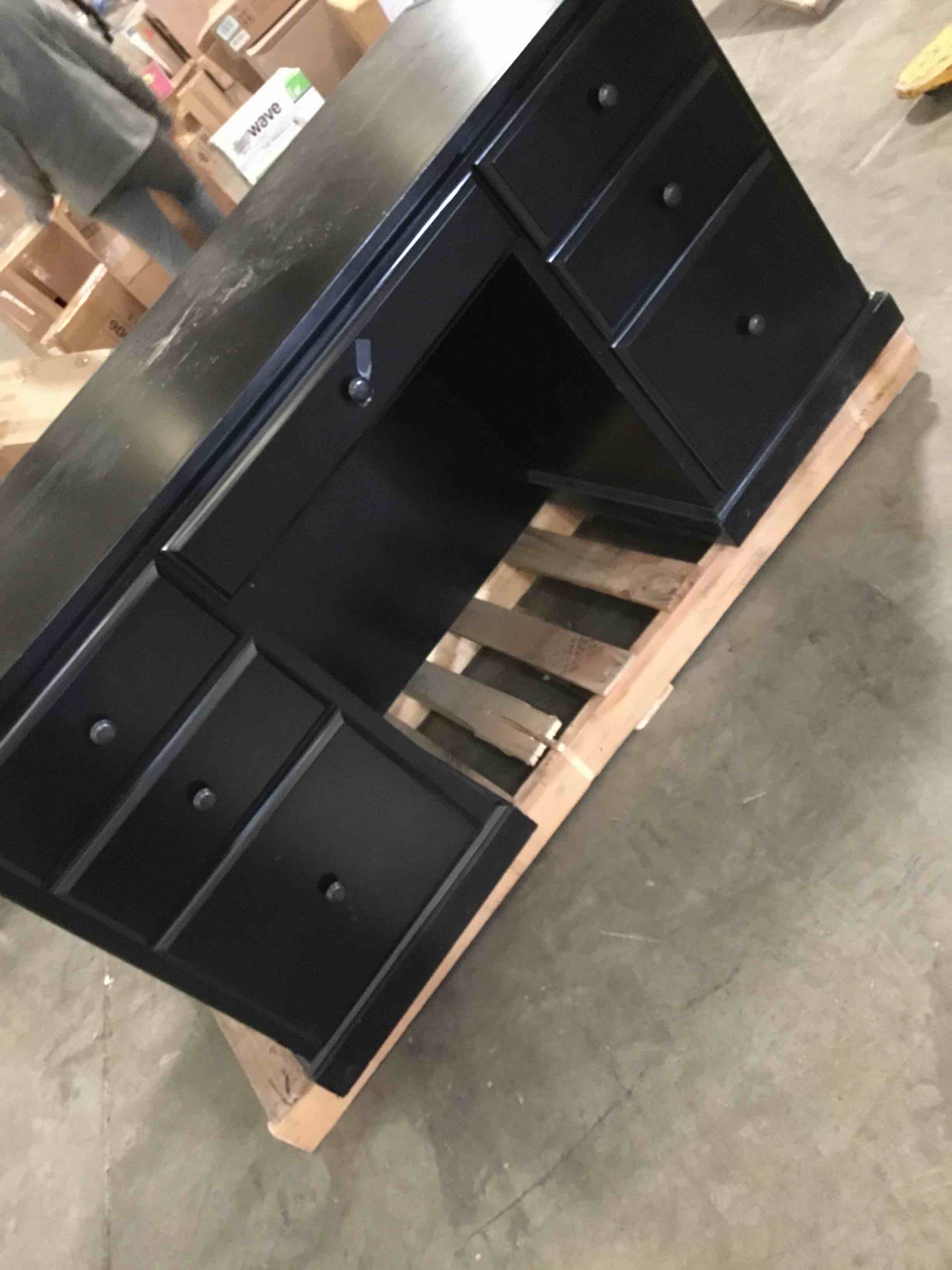 McMillan desk finish:black alder