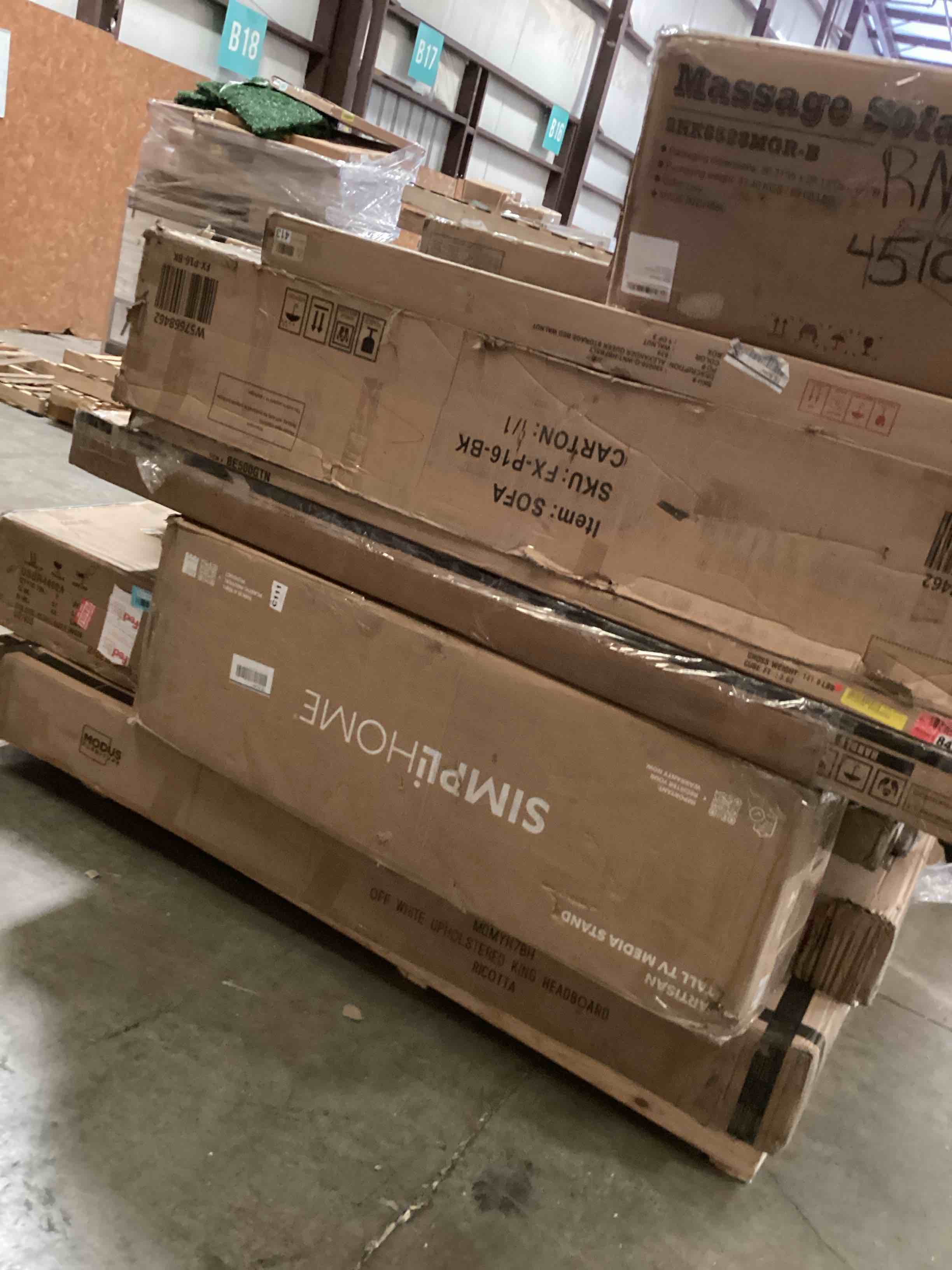 pallet auction (non refundable) (must take all)