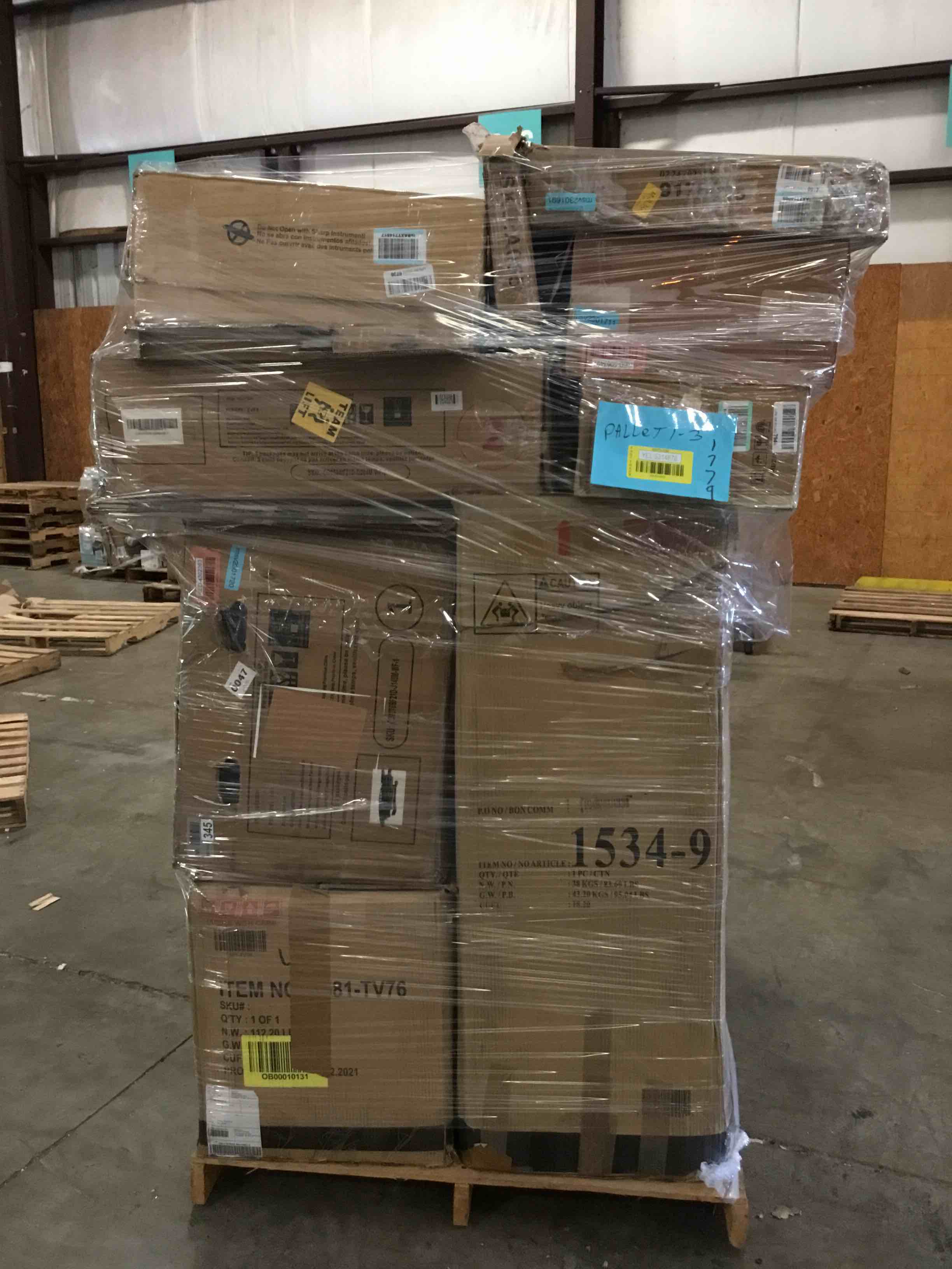 pallet skid (non-refundable) ,must take all