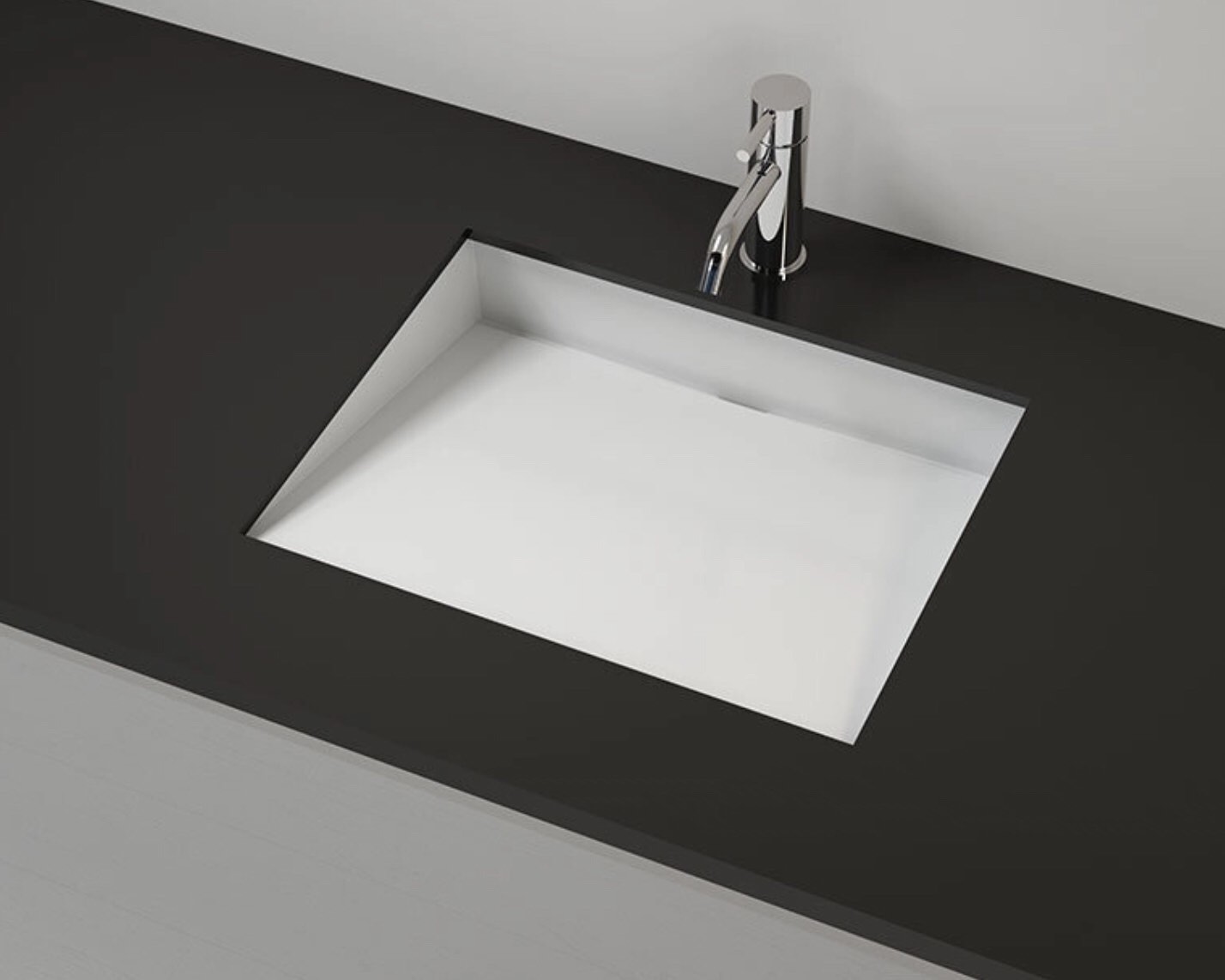 Undermount Ramp Sink UB-04-M 22in wide by 16in depth 