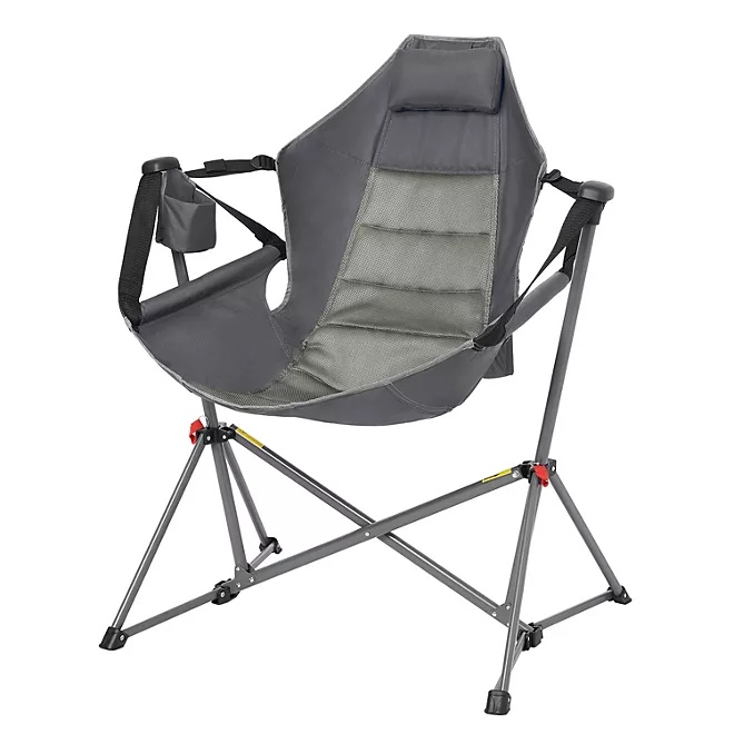Member's Mark Swing Lounger Camp Chair, 300 lbs. capacity.