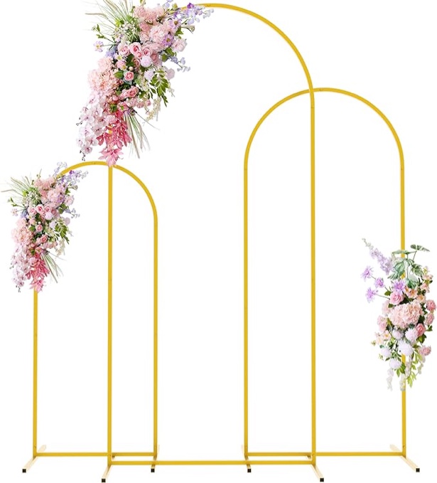 Gold Wedding Arch