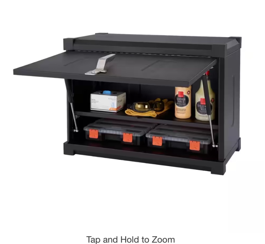 trinity pro 28” wall cabinet TSNPBK-0609