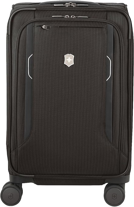 Victorinox Werks Traveler 6.0 Softside Spinner Global Carry-On in Black