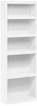 (incomplete)Furinno Jaya Enhanced Home 5-Tier Shelf Bookcase, White