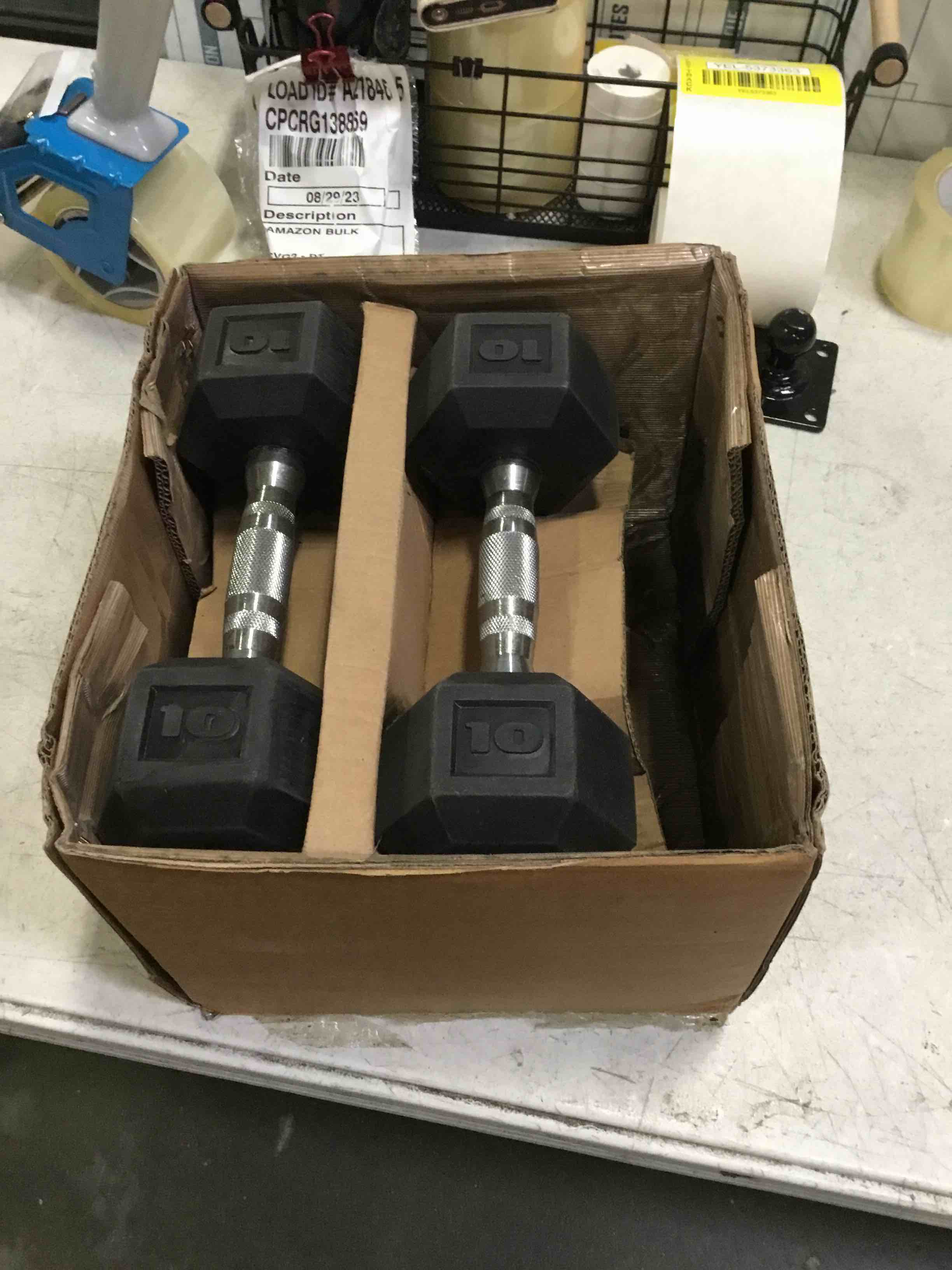 10 & 15 Pound Dumbbells