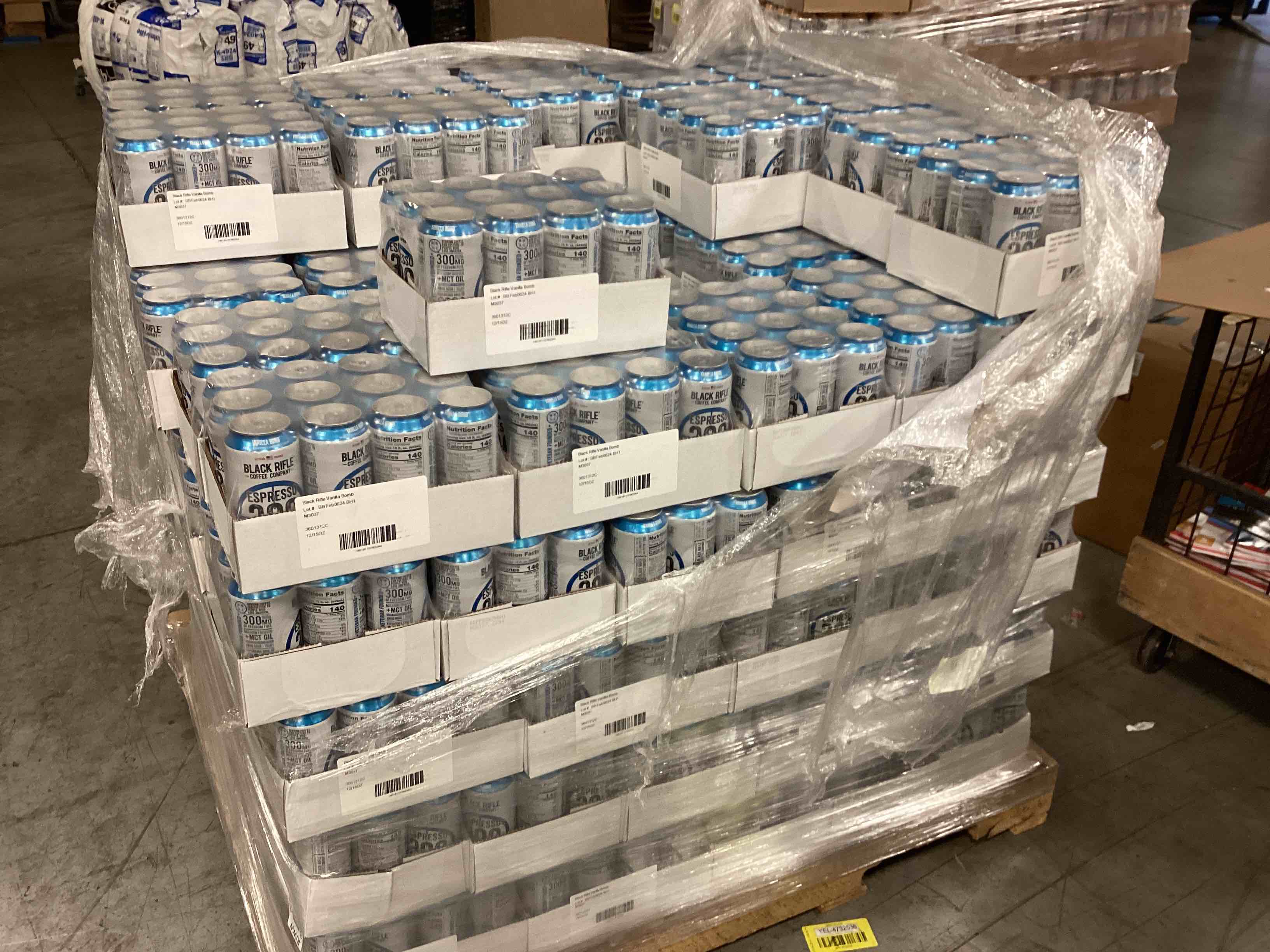 Best Buy, February 2024 Black Rifle Coffee RTD Vanilla Bomb 15 Fl Oz Pack of 12mm bid per case