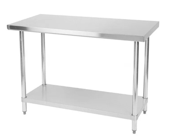 Work Table, 24" x 60", Stainless Steel, Falcon Equipment