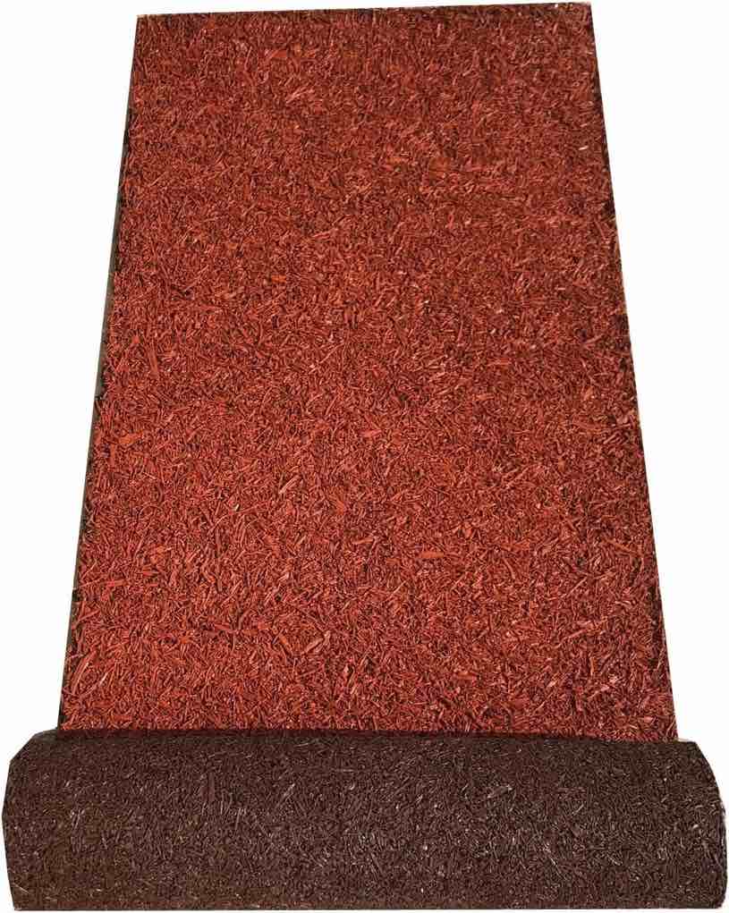 Artificial Mulch Pathway, Reversible, 72" L x 24" W x 2/3" (Thickness