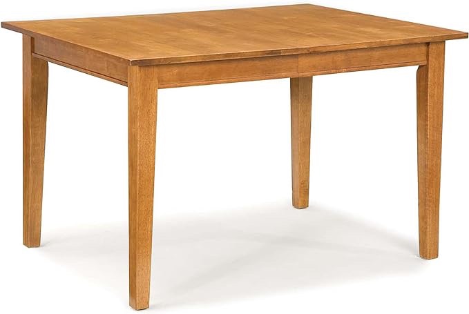 Cottage Oak Rectangular Dining Table by Home Styles