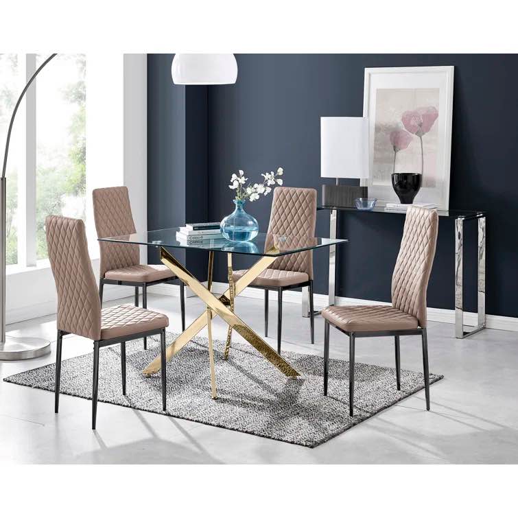 Eubanks Dining Table (incomplete, top only, box 1 of 2)