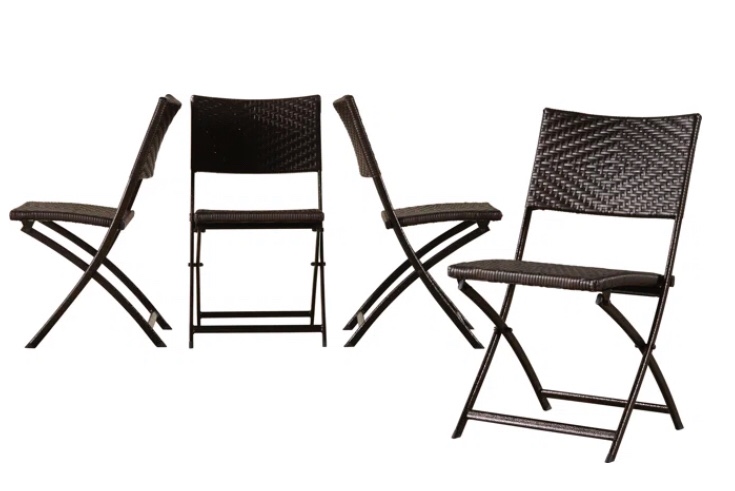 Sling folding chair S/6 6pcs (similar to stock photo)